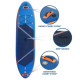 Kahuna Kai Premium Sports 10.6FT Inflatable Paddle Board Image 10 thumbnail