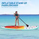Kahuna Hana Inflatable Stand Up Paddle Board 11FT SUP Paddleboard with Pump Image 8 thumbnail