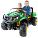 John Deere XUV 550 Gator 12V Kids Battery Powered Electric Ride On Toy Truck with Dump Bed Image 2 thumbnail