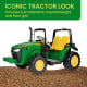 John Deere Dual Force Tractor Battery Operated 2-Seater Ride On Image 7 thumbnail