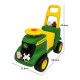 John Deere Sit N Scoot Activity Tractor Kids Ride On Toy with Sounds Image 3 thumbnail