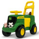 John Deere Sit N Scoot Activity Tractor Kids Ride On Toy with Sounds Image 4 thumbnail