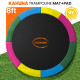 Kahuna 8ft Replacement Trampoline Safety Pad Cover and Jumping Spring Mat - Rainbow thumbnail