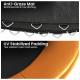 Kahuna 6ft Trampoline Replacememnt Safety Pad Cover and Spring Jumping Bounce Mat Orange Image 6 thumbnail