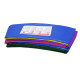 Kahuna 8ft Replacement Trampoline Safety Pad Cover and Jumping Spring Mat - Rainbow Image 4 thumbnail