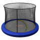 Kahuna 12ft Trampoline Pad and Net - Blue thumbnail