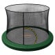 Kahuna 16ft Trampoline Pad and Net - Green thumbnail