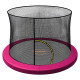 Kahuna 14ft Trampoline Pad and Net - Pink thumbnail