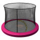 Kahuna 16ft Trampoline Pad and Net - Pink thumbnail