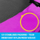Kahuna Blizzard 14 ft Trampoline with Basketball Set - Pink Image 4 thumbnail