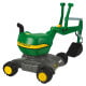 John Deere RT421022 Rolly Digger XL Ride-On Excavator Childrens Toy 360 deg Rotation, Work Scoop & Levers All-Terrain Image 3 thumbnail