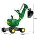 John Deere RT421022 Rolly Digger XL Ride-On Excavator Childrens Toy 360 deg Rotation, Work Scoop & Levers All-Terrain Image 4 thumbnail