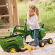 John Deere RT421022 Rolly Digger XL Ride-On Excavator Childrens Toy 360 deg Rotation, Work Scoop & Levers All-Terrain Image 7 thumbnail