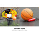Kahuna Blizzard 12 ft Trampoline Orange with Basketball Set Image 3 thumbnail