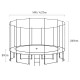 Kahuna Blizzard 14 ft Trampoline with Basketball Set -  Orange Image 9 thumbnail