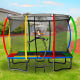 Kahuna 8 ft x 11 ft Rectangular Trampoline Rainbow Outdoor Image 11 thumbnail