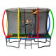 Kahuna 8 ft x 11 ft Rectangular Trampoline Rainbow Outdoor Image 14 thumbnail