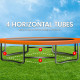 Kahuna 6 ft x 9 ft Rectangular Outdoor Trampoline - Orange Image 14 thumbnail