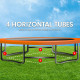 Kahuna 6 ft x 9 ft Rectangular Outdoor Trampoline with Basketball Set - Orange Image 14 thumbnail