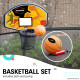Kahuna 6 ft x 9 ft Rectangular Outdoor Trampoline with Basketball Set - Orange Image 8 thumbnail