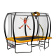 Kahuna 6 ft x 9 ft Rectangular Outdoor Trampoline with Basketball Set - Orange Image 12 thumbnail