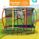Kahuna 6 ft x 9 ft Rectangular Outdoor Trampoline - Rainbow thumbnail