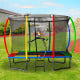 Kahuna Trampoline 8 ft x 11 ft Outdoor Rectangular Rainbow Image 5 thumbnail