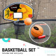Kahuna Pro 12 ft Trampoline with Emoji Mat Reversible Pad Basketball Set Image 6 thumbnail