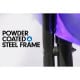Kahuna 16 ft Trampoline with Basketball Set and Roof - Purple Image 8 thumbnail