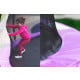 Kahuna 16ft Heavy Duty Round Trampoline with Inner Safety Net Enclosure & UV Spring Cover Outdoor Kids Pink Image 5 thumbnail