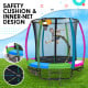 Kahuna 6 ft Trampoline with Rainbow Safety Pad Image 4 thumbnail