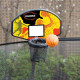 Kahuna 16 ft Trampoline with Basketball Set and Roof - Rainbow Image 10 thumbnail