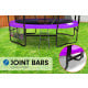 Kahuna Trampoline 6 ft with Basketball Set & Roof - Purple Image 10 thumbnail
