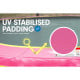 Trampoline 16 ft Kahuna with Basketball set and Roof - Pink Image 3 thumbnail