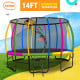 Kahuna 14 ft Trampoline with Rainbow Safety  Pad Image 3 thumbnail