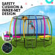 Kahuna 14 ft Trampoline with Rainbow Safety  Pad Image 4 thumbnail