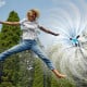 Kahuna Waterpark Rotating Trampoline Water Sprinkler Kit Image 11 thumbnail
