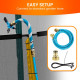 Kahuna Waterpark Rotating Trampoline Water Sprinkler Kit Image 8 thumbnail
