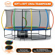 Kahuna 10 ft x15 ft Oval Outdoor Trampoline with Reversible Pad Image 15 thumbnail