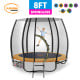 Kahuna Twister 8ft Springless Trampolines thumbnail