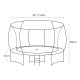 Kahuna Twister 8ft Springless Trampolines Image 8 thumbnail