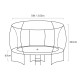 Kahuna Twister 10ft Springless Trampoline Image 18 thumbnail