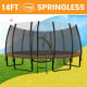 Kahuna Twister 14ft Springless Trampoline Image 9 thumbnail