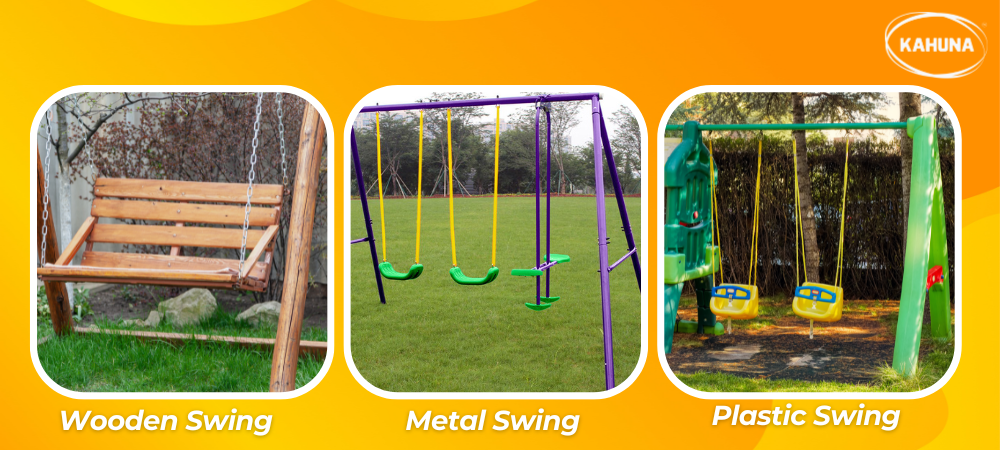 Choose the right swing set for your backyard