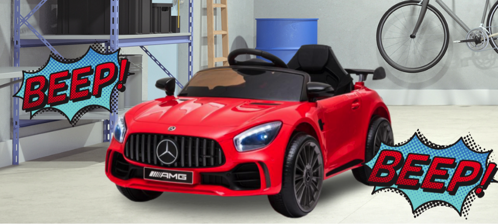 Store the ride on car in a safe and secure location after use