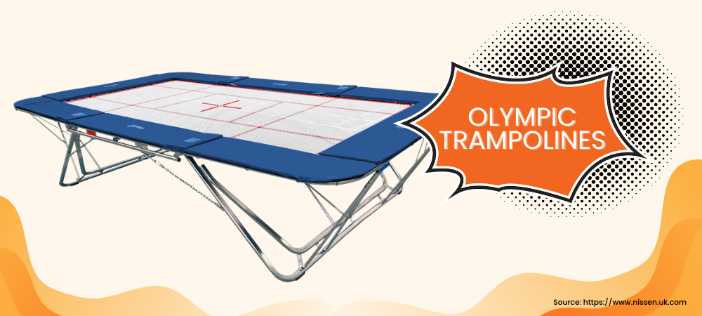 A large Olympic trampoline pros and cons 