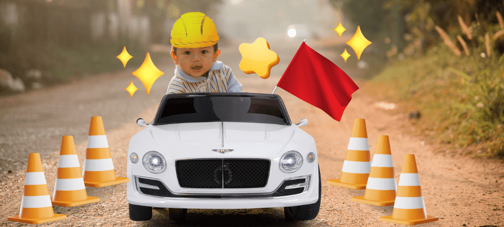 Wear safety gear while riding on cars