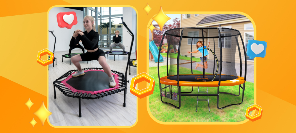 Trampoline vs. Rebounder: Which is bouncier?