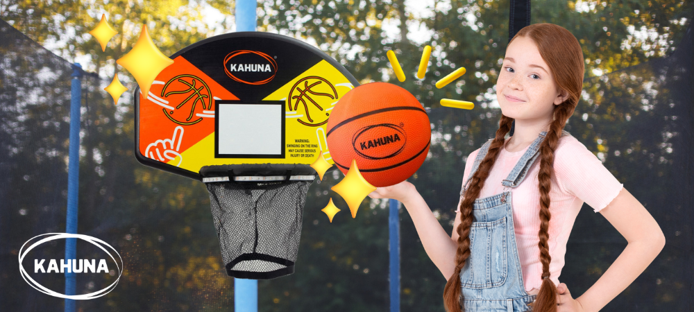 Kahuna Trampoline Basketball Kit - 6ft Trampoline Accessories