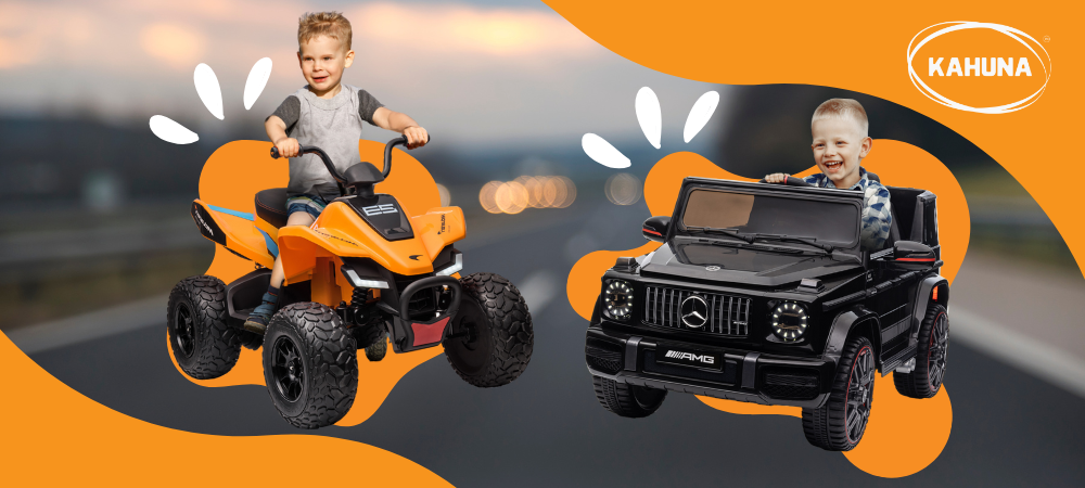  Various Kahuna kids ride on cars